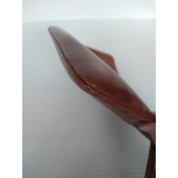 Patricia Nash Wristlet Clutch Zipper Wallet Leather brown small mini bag purse - Picture 16 of 16